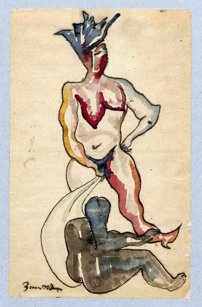 Figural Composition by Zygmunt Waliszewski